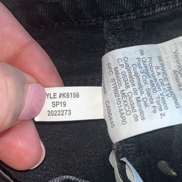 Madewell High-Rise Denim Shorts in Lunar Wash size 25 - Picture 4 of 4